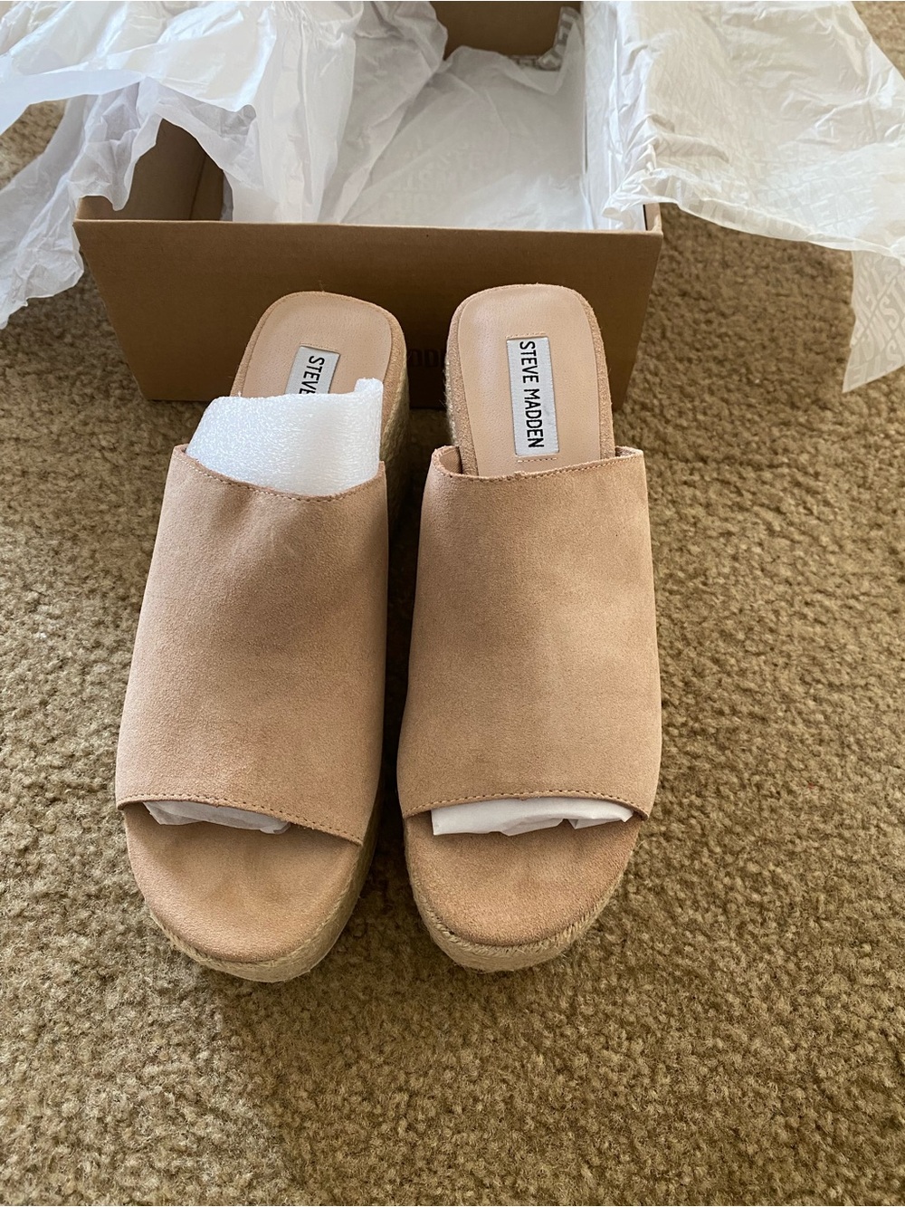 Steve Madden Rampster Taupe Size 9